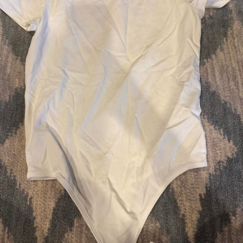 Gap Women's White Bodysuit